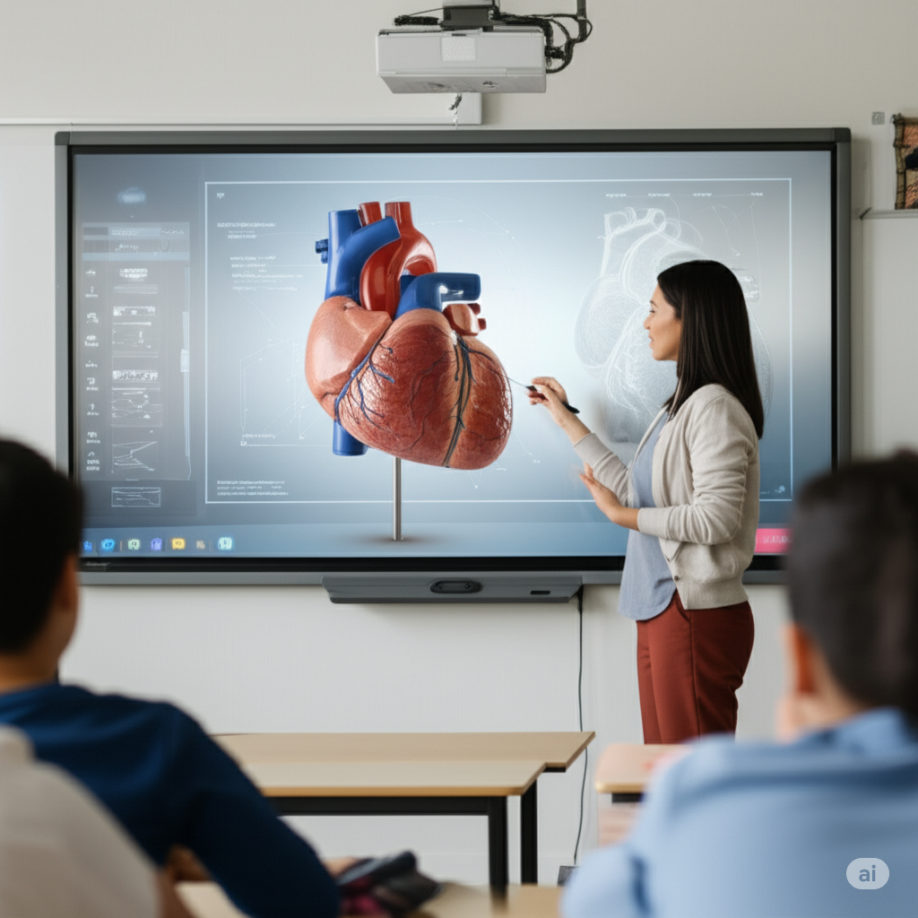 Screenshot of classroom integration